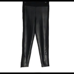 Faux leather tights NWT